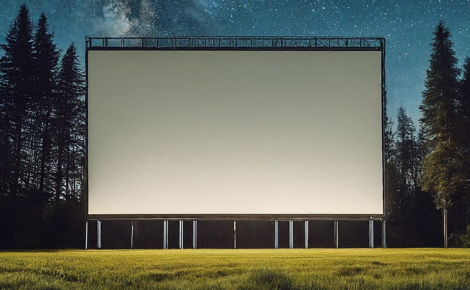 Drive-in Movie Screen